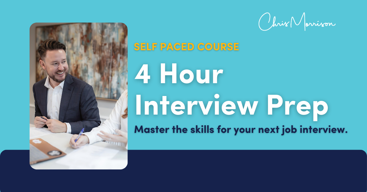 Join the 4 Hour Interview Prep waitlist